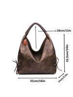 Ivory Woven Handle Boho Bag