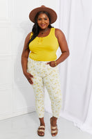 Sweet Generis Sunlight Ribbed Henley Tank