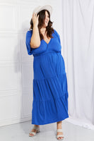 Culture Code My Muse Flare Sleeve Tiered Maxi Dress