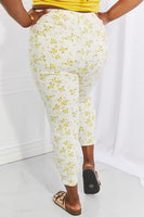 Judy Blue Golden Meadow Floral Skinny Jeans