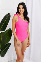 Marina West Swim Deep End One-Shoulder One-Piece Swimsuit