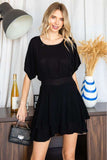Jade By Jane Perfectly Poised Ruffled Romper