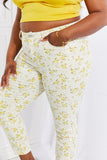 Judy Blue Golden Meadow Floral Skinny Jeans