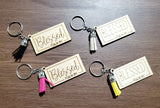 Daily Reminder Keychains