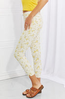 Judy Blue Golden Meadow Floral Skinny Jeans
