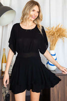 Jade By Jane Perfectly Poised Ruffled Romper
