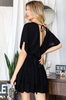 Jade By Jane Perfectly Poised Ruffled Romper