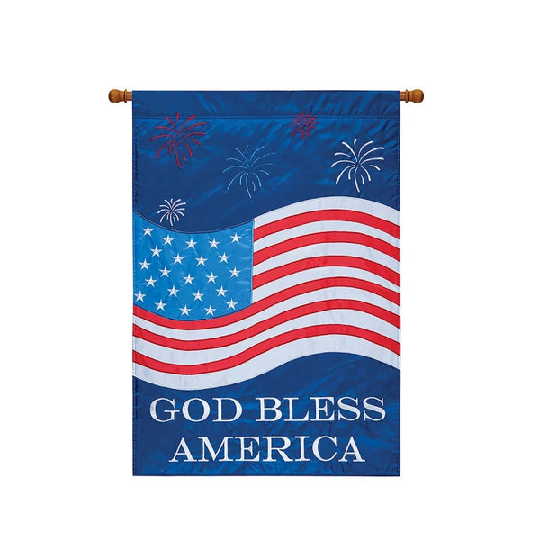 God Bless America Flag