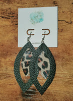 Leopard Print Earrings