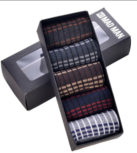 Men's Dashed Socks Box Set