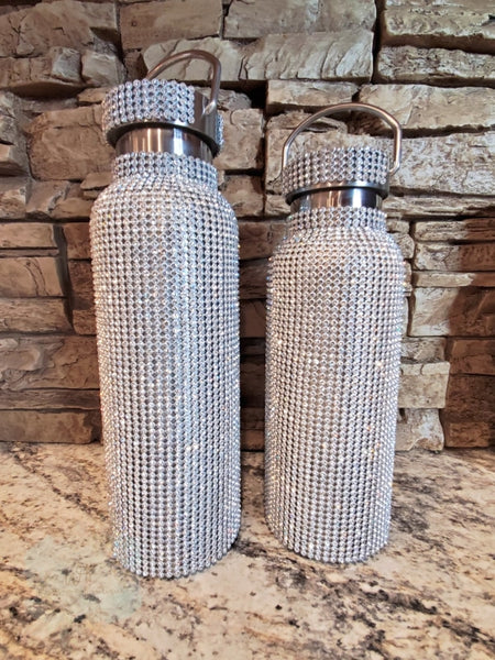 Rhinestone Water Bottle Water Bottle