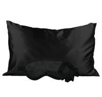 Satin Sleep Set - Black