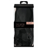 Satin Sleep Set - Black